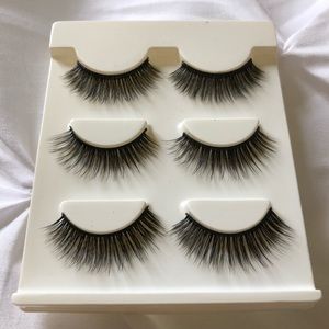NWOT Faux Mink False Eyelashes 3 Piece